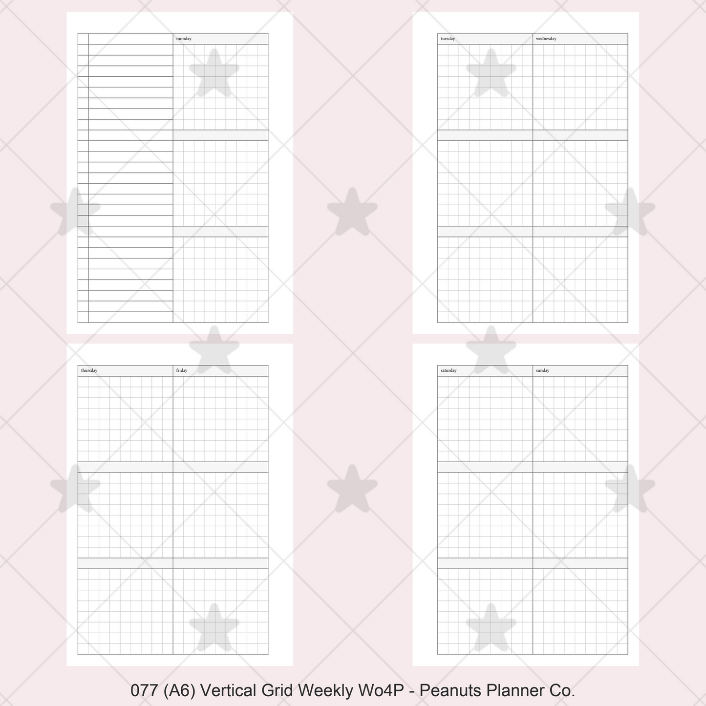 077: Vertical Grid Weekly Wo4P