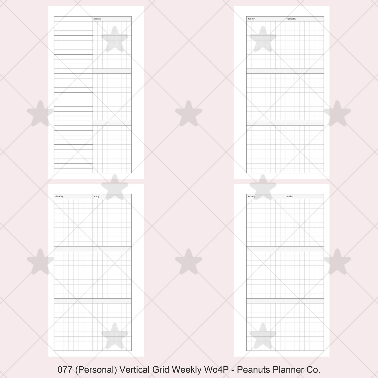 077: Vertical Grid Weekly Wo4P