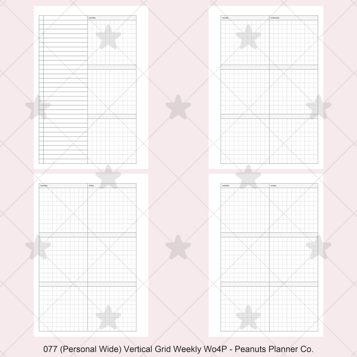 077: Vertical Grid Weekly Wo4P