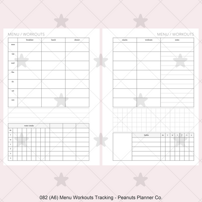 082: Menu & Workouts w/ Tracking Wo2P
