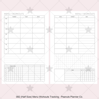 082: Menu & Workouts w/ Tracking Wo2P