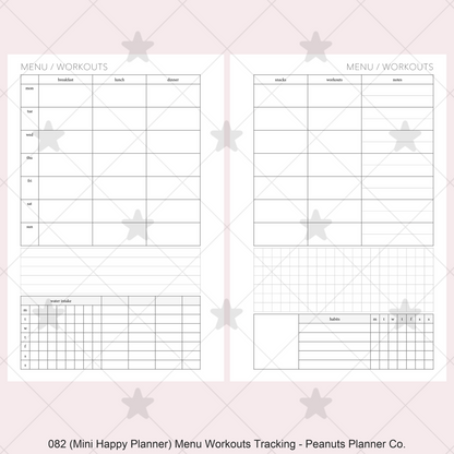 082: Menu & Workouts w/ Tracking Wo2P