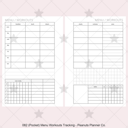 082: Menu & Workouts w/ Tracking Wo2P