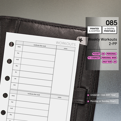 085: Weekly Workouts 2WPP