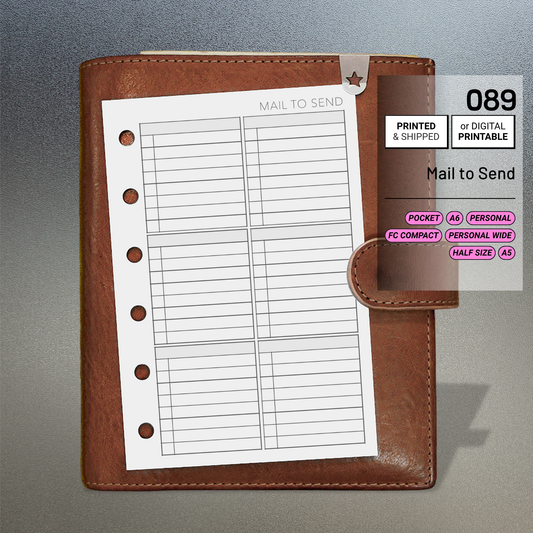 089: Mail to Send