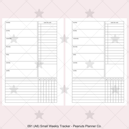 091: Small Weekly w/ Tracker & Tasks Wo1P
