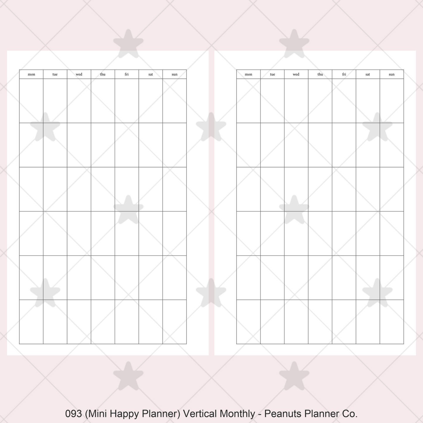 093: Vertical Monthly Mo1P