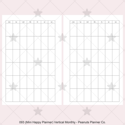 093: Vertical Monthly Mo1P
