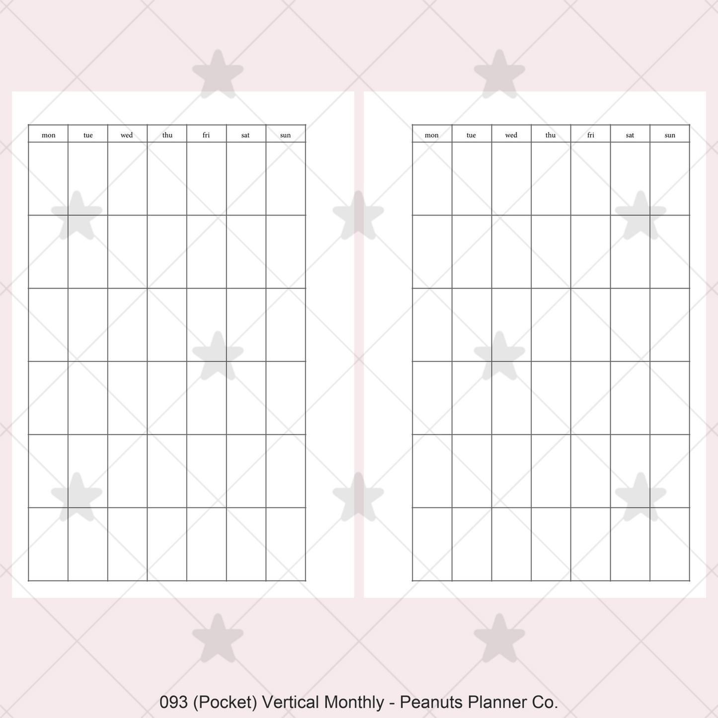 093: Vertical Monthly Mo1P