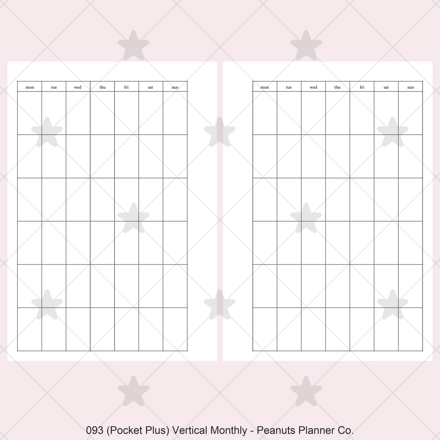 093: Vertical Monthly Mo1P