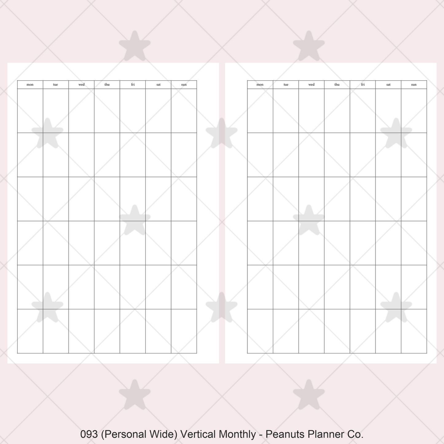 093: Vertical Monthly Mo1P