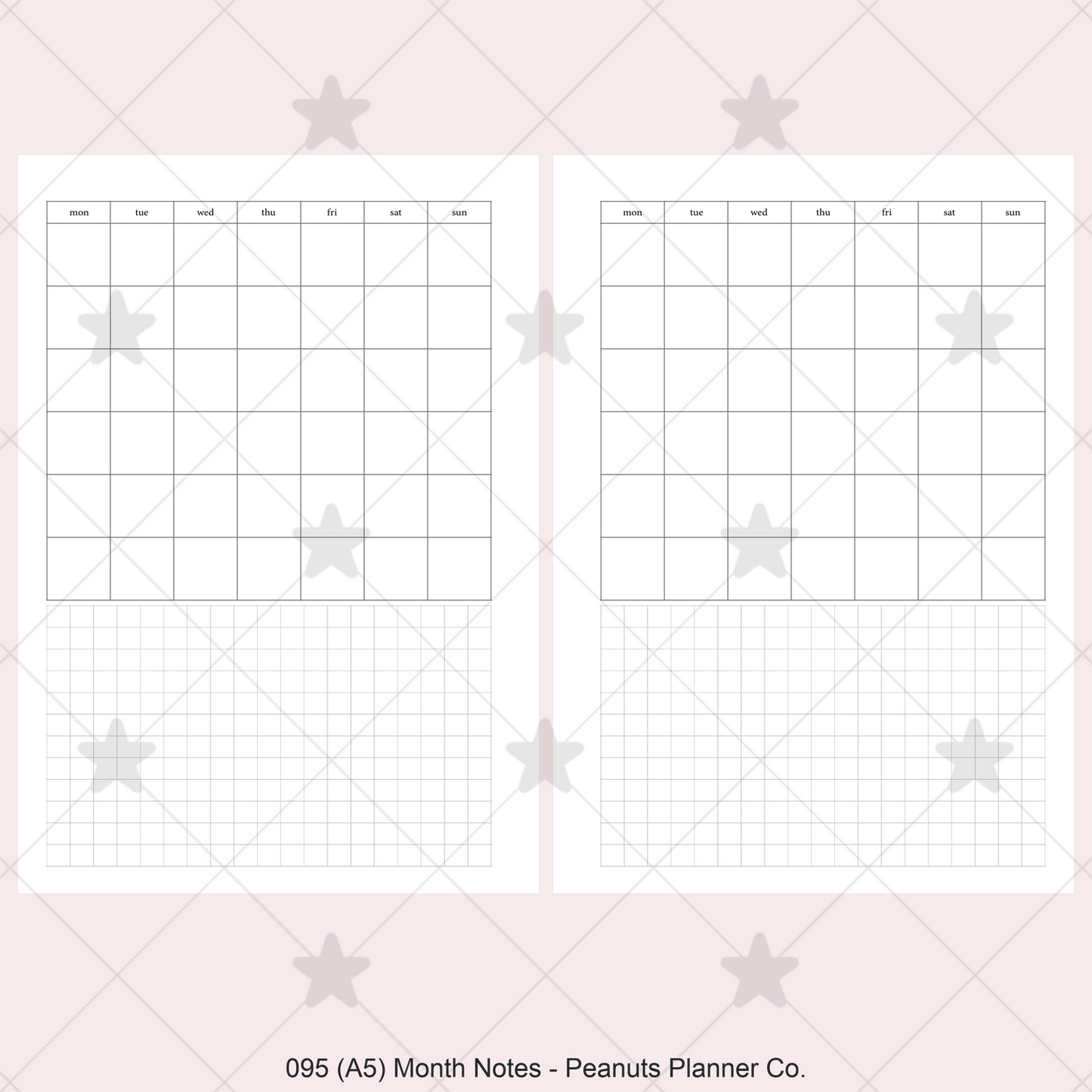 095: Month w/ Notes Mo1P