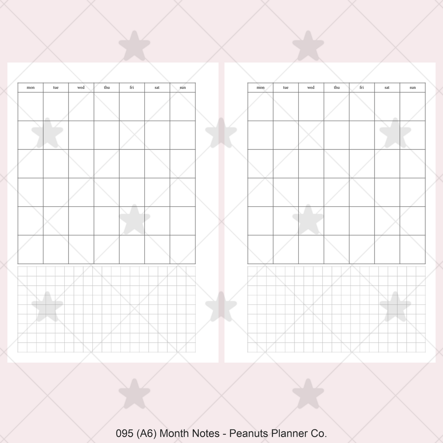 095: Month w/ Notes Mo1P