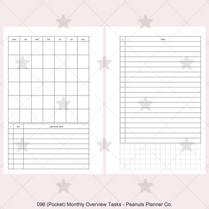 096: Monthly Overview w/ Tasks Mo2P