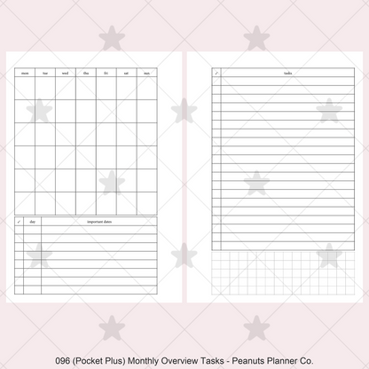 096: Monthly Overview w/ Tasks Mo2P