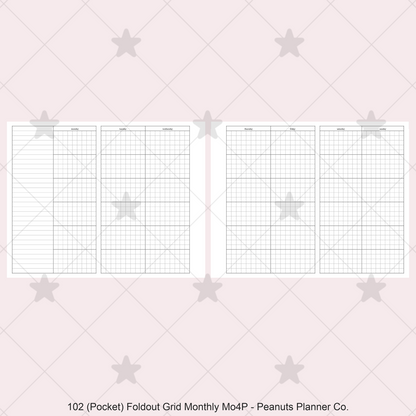 102: Foldout Grid Monthly Mo4P Mo2P