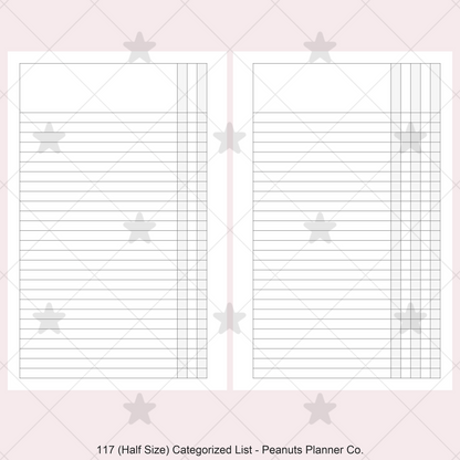 117: Categorized List