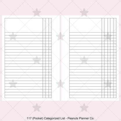 117: Categorized List