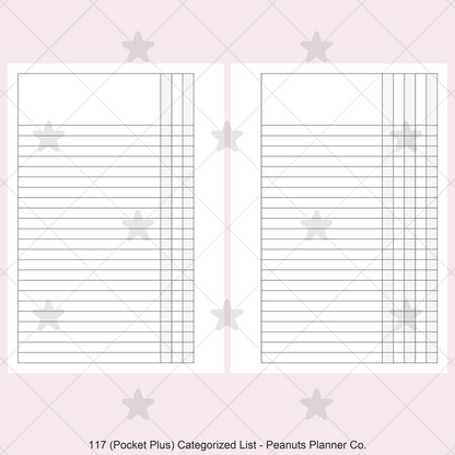 117: Categorized List