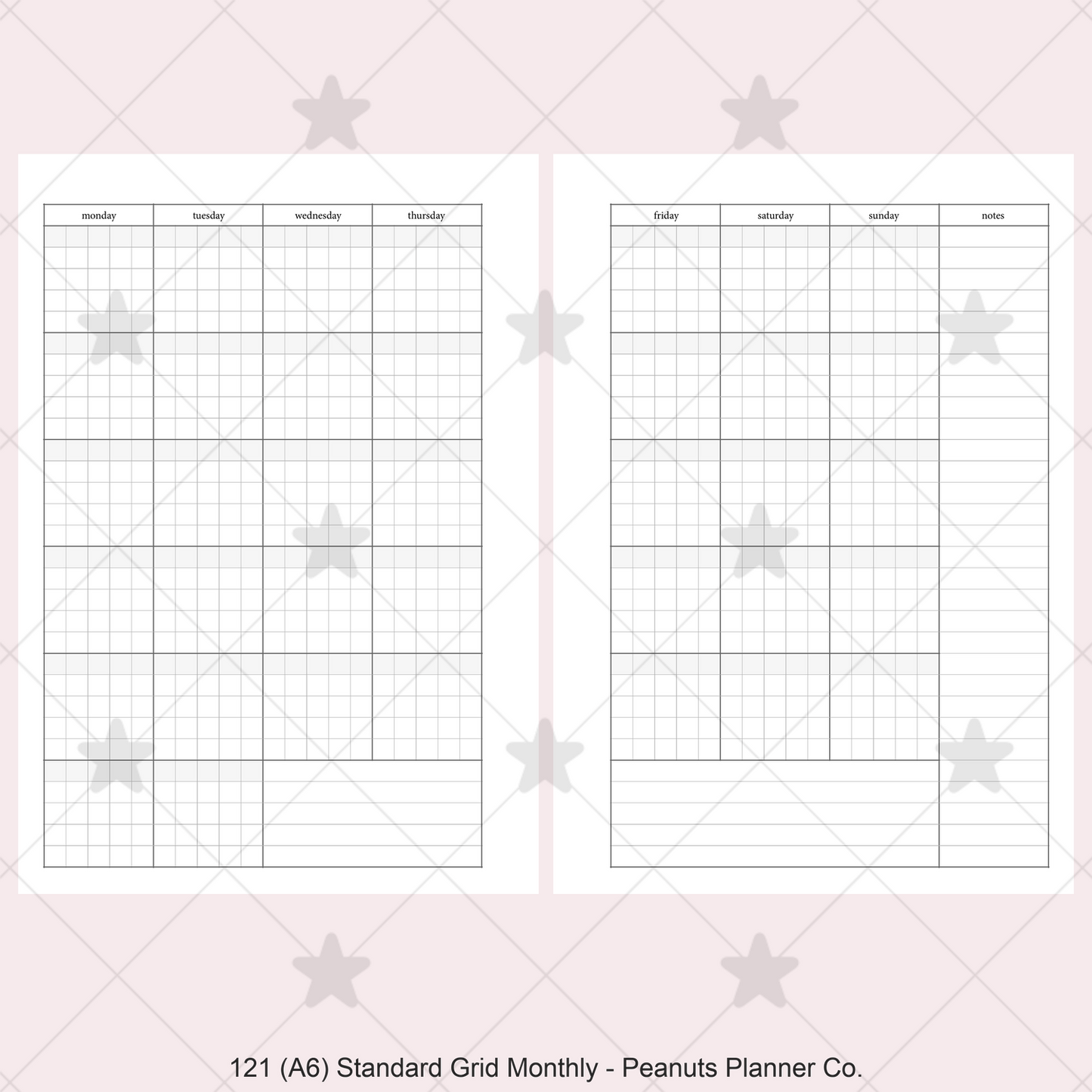 121: Standard Grid Monthly Mo2P