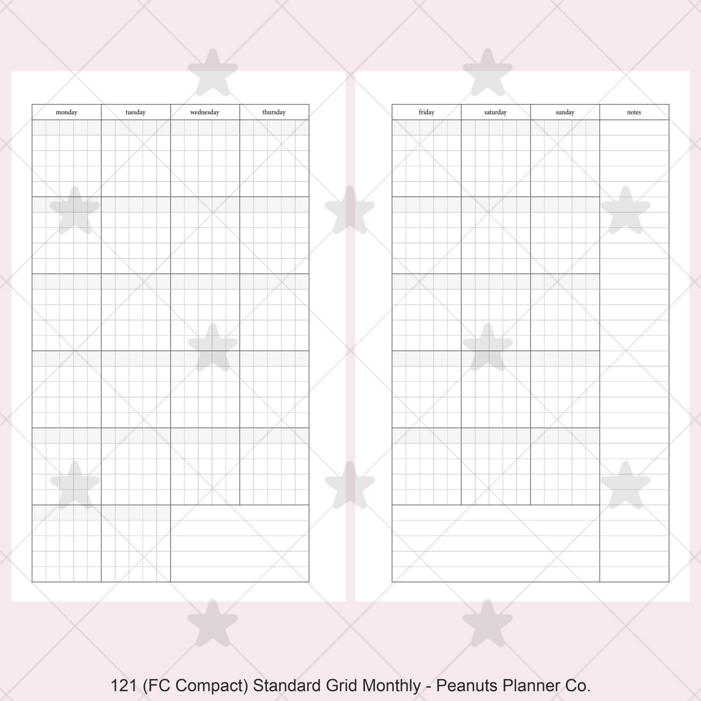 121: Standard Grid Monthly Mo2P