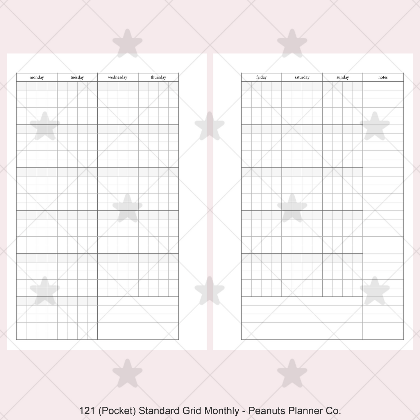 121: Standard Grid Monthly Mo2P