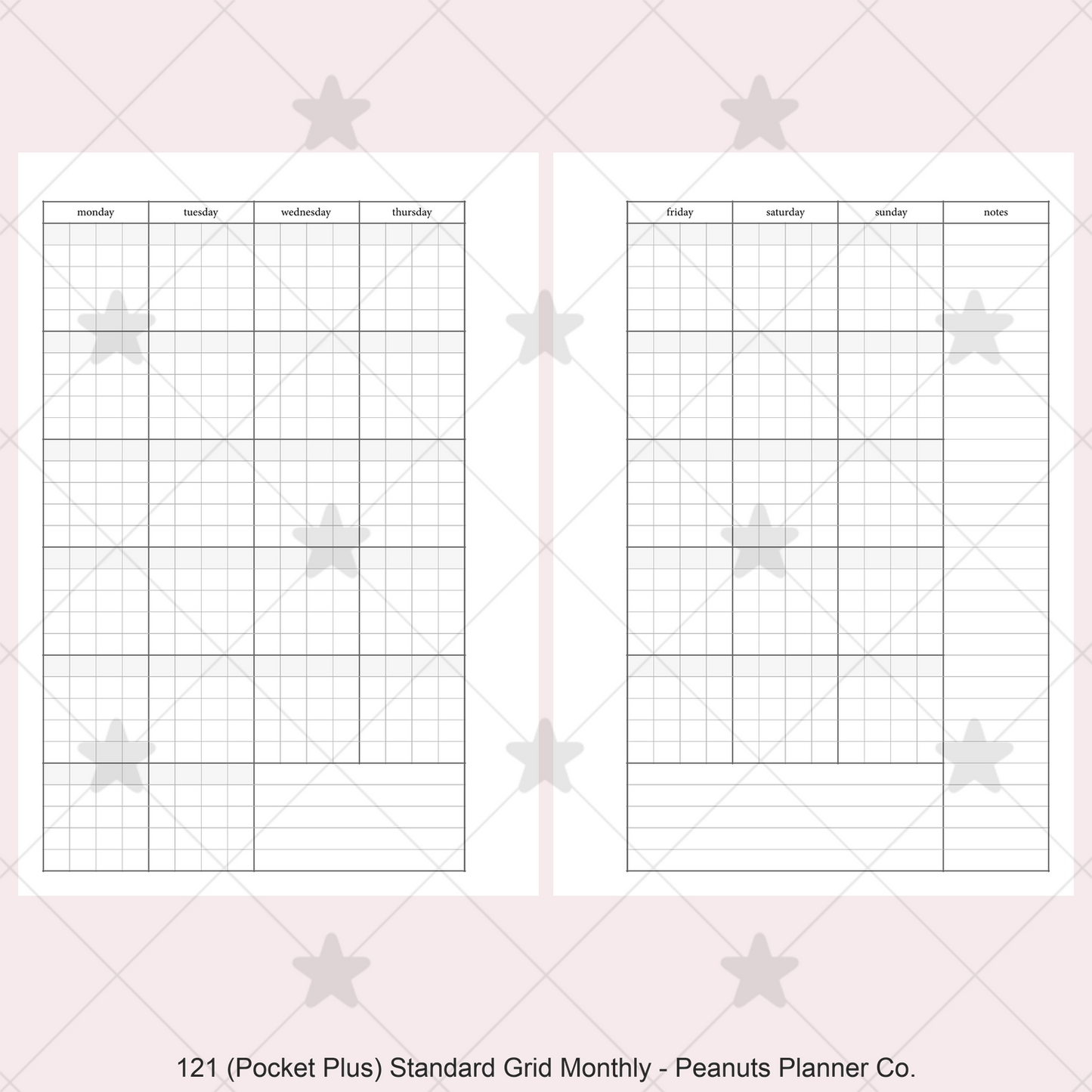 121: Standard Grid Monthly Mo2P