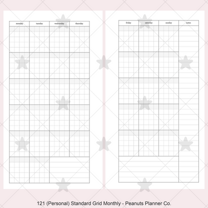 121: Standard Grid Monthly Mo2P