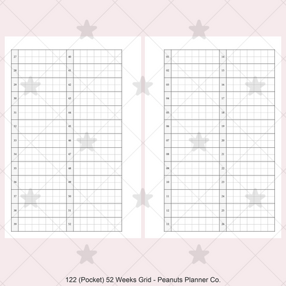 122: 52 Weeks Grid
