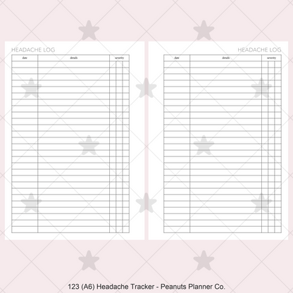 123: Headache Tracker
