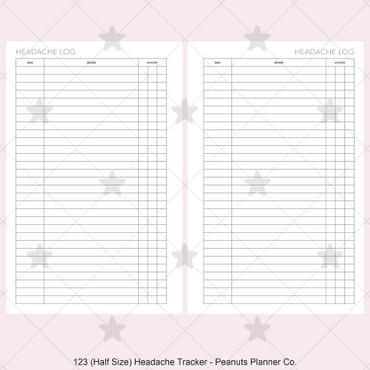 123: Headache Tracker