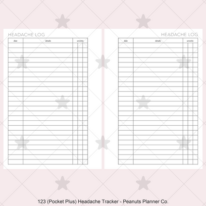 123: Headache Tracker