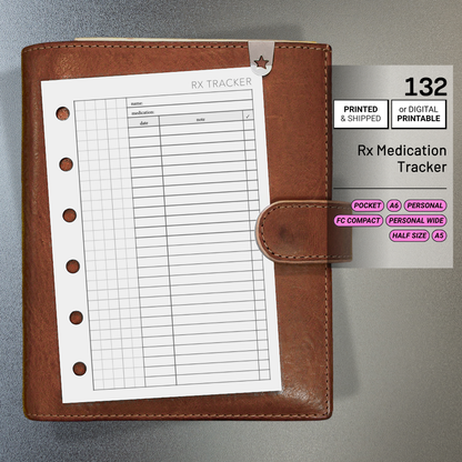132: Rx Medication Pickup Tracker