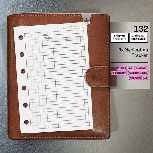 132: Rx Medication Pickup Tracker