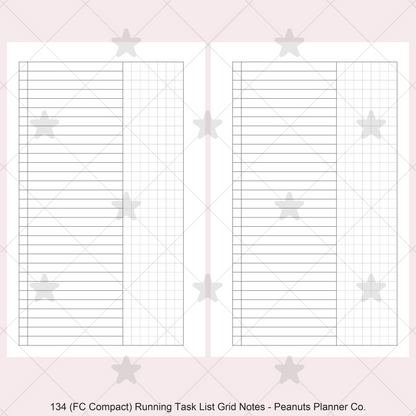134: Running Task List w/ Grid Notes Column