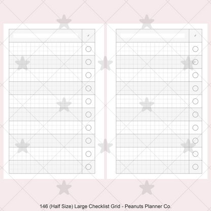 146: Large Checklist Grid