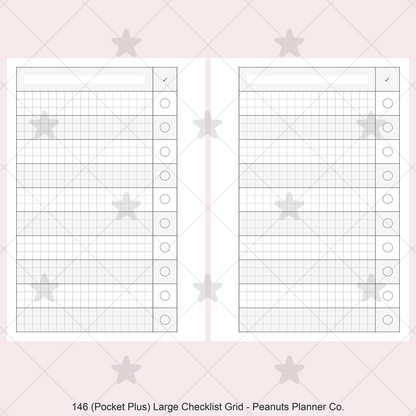 146: Large Checklist Grid