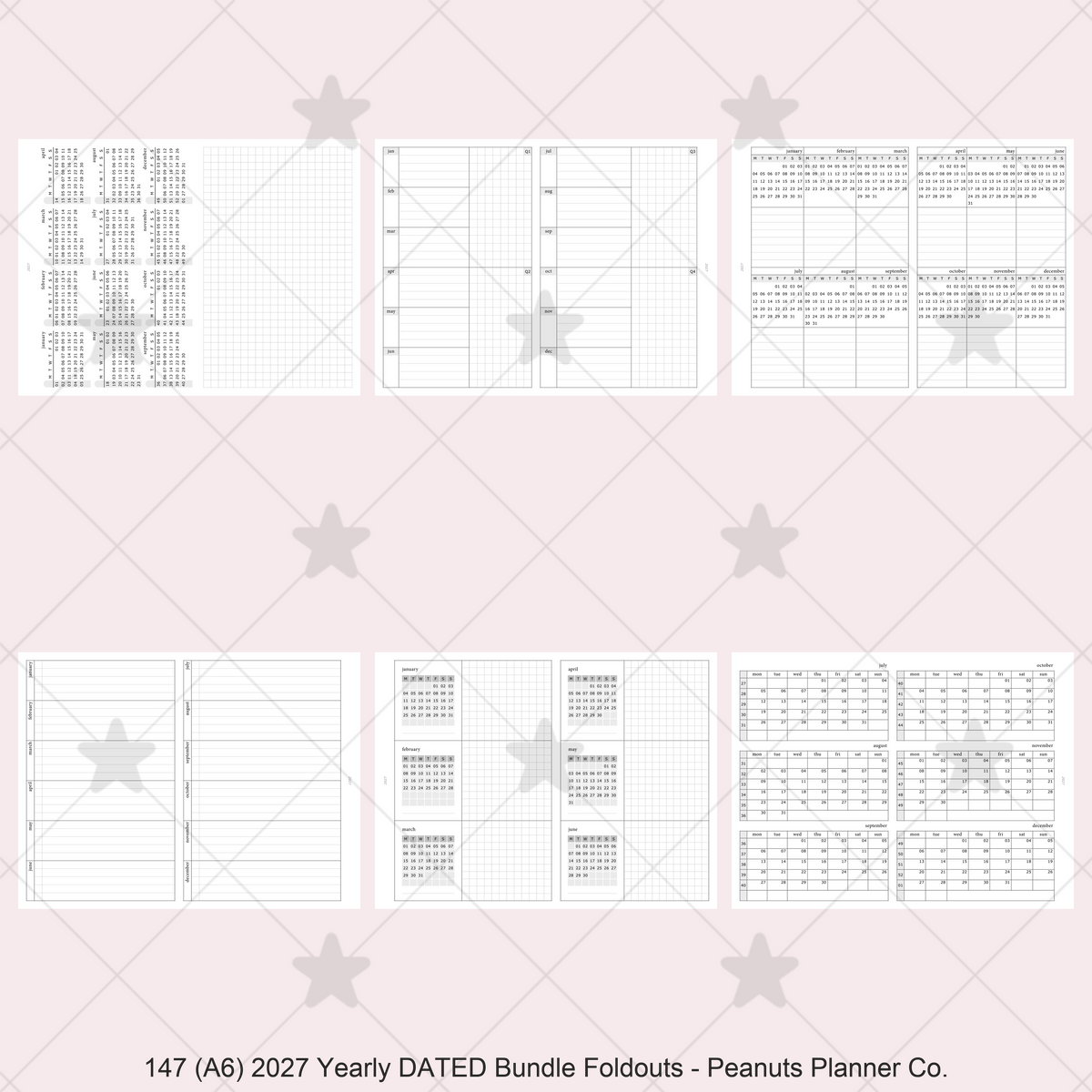 147: Yearly DATED Bundle 2027 & 2026