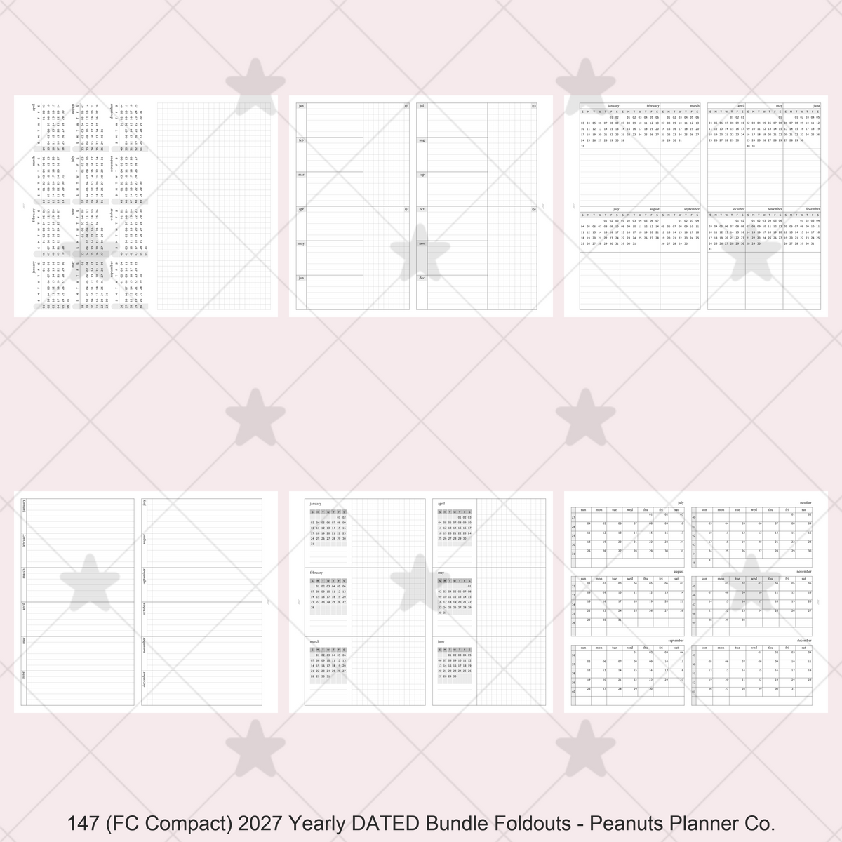 147: Yearly DATED Bundle 2027 & 2026