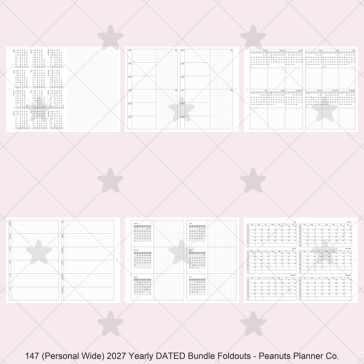 147: Yearly DATED Bundle 2027 & 2026