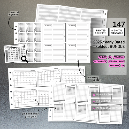 147: Yearly DATED Bundle 2025