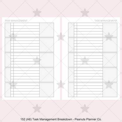152: Task Management Breakdown