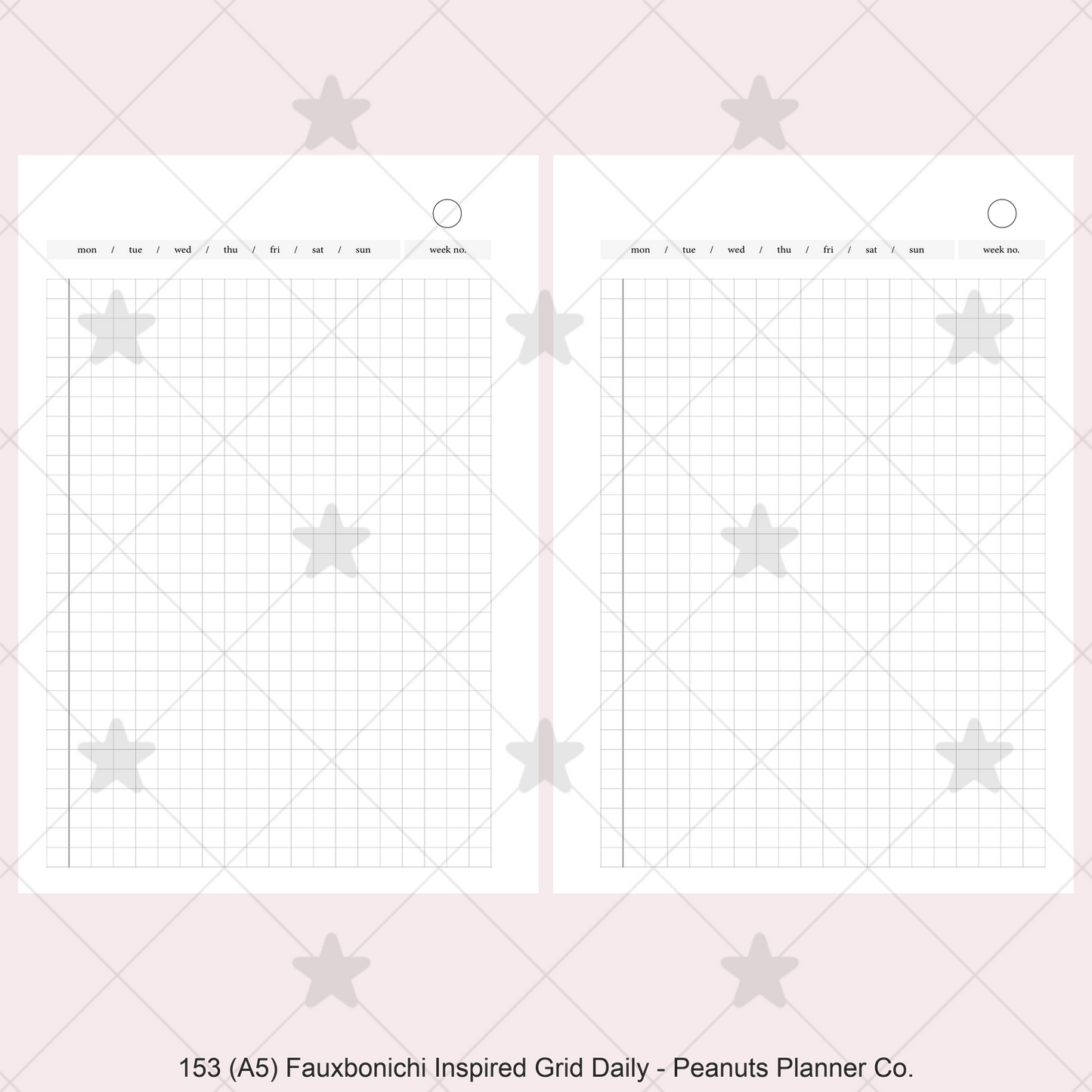 153: Fauxbonichi Inspired Grid Daily Do1P