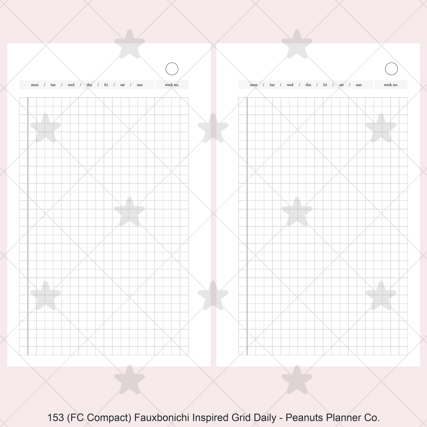 153: Fauxbonichi Inspired Grid Daily Do1P