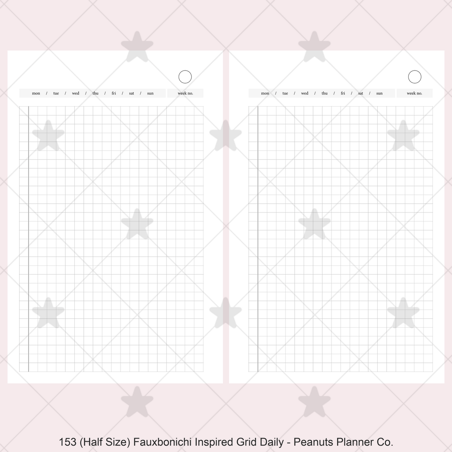 153: Fauxbonichi Inspired Grid Daily Do1P