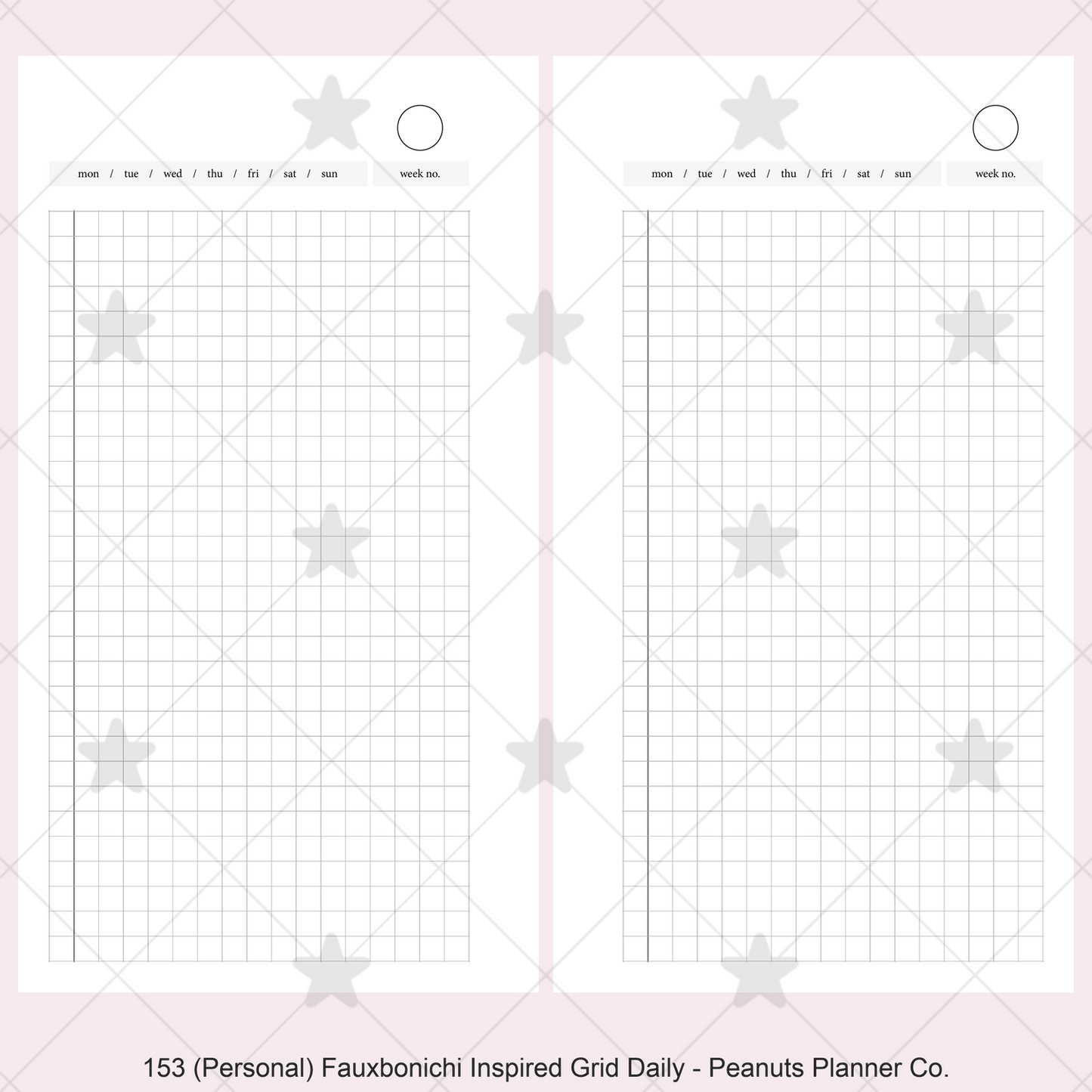 153: Fauxbonichi Inspired Grid Daily Do1P