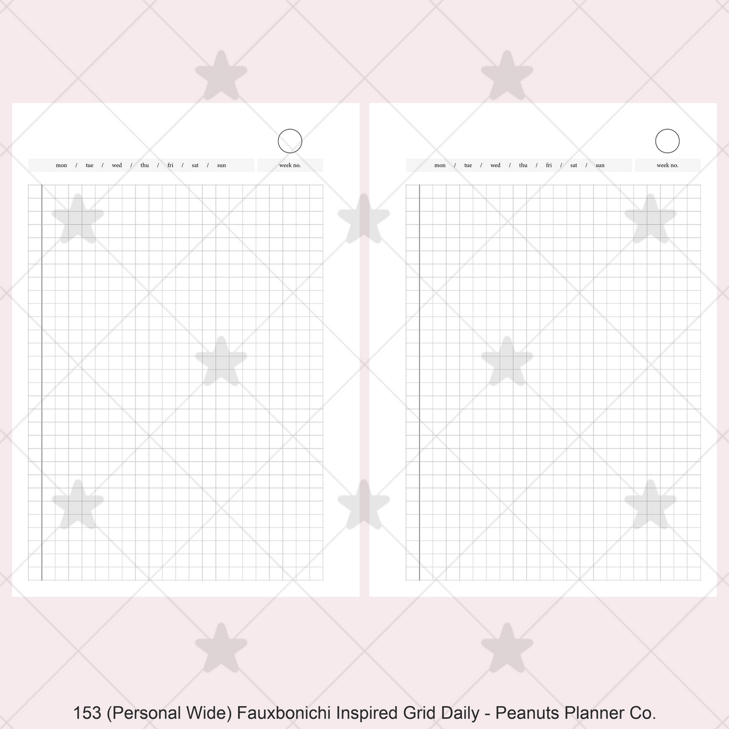 153: Fauxbonichi Inspired Grid Daily Do1P
