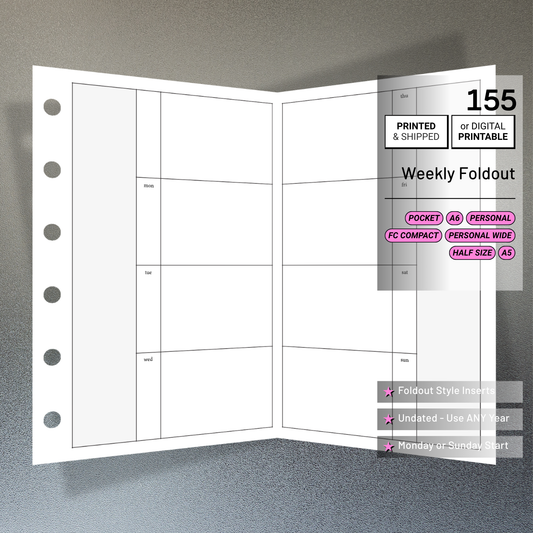 155: Weekly Foldout Wo2P