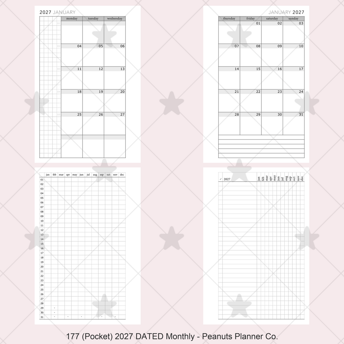 177: DATED Monthly 2027 & 2026 Mo2P