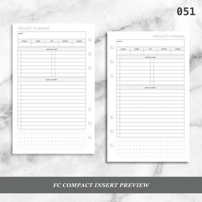051: Project Planner